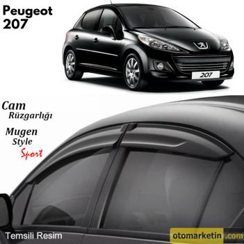 Peugeot 207 HB Mugen Cam Rüzgarlığı