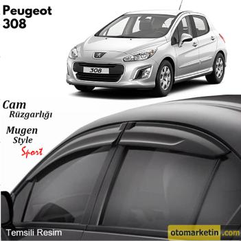 Peugeot 308 Mugen Cam Rüzgarlığı 2007-2013