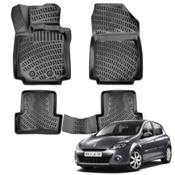 Renault Clio 3 3D Havuzlu Paspas 2005-2012