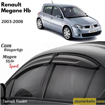 Renault Megane HB Mugen Cam Rüzgarlığı 2003-2008