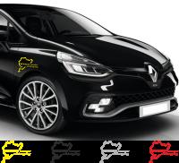 Renault Nürburgring Oto Sticker