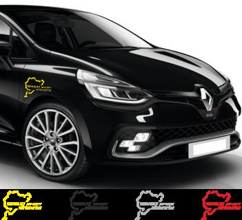 Renault Nürburgring Oto Sticker