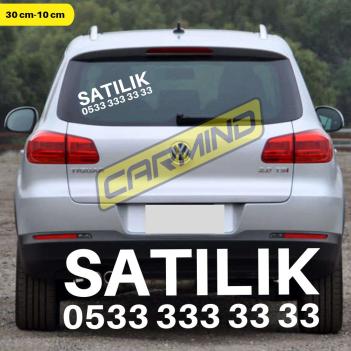 Satılık Araç Oto Sticker