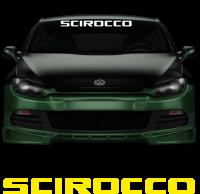 Scirocco Ön Cam Oto Sticker