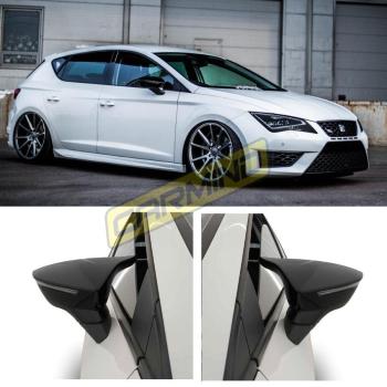 Seat Leon Batman MK3 Yarasa Ayna Kapağı Piano Black 2013-2019