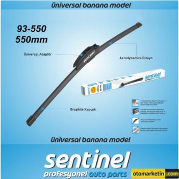 Sentinel 55 cm Universal Muz Silecek