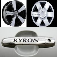 Ssangyong Kyron Kapı Kolu Jant Sticker (10 Adet)