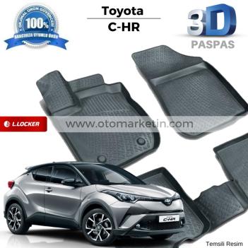 Toyota CHR 3D Havuzlu Paspas 2016-2023