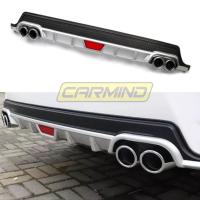 Toyota Corolla Egzoz Görünümlü Gri Difüzör 2013-2018