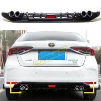 Toyota Corolla Arka Tampon Difüzörü Piano Black 2019-2021