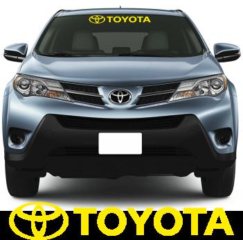 Toyota Ön Cam Oto Sticker