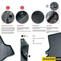 Volkswagen Touran 3D Havuzlu Paspas