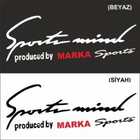 Volkswagen Caravelle Sports Mind Far Üstü Oto Sticker