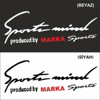 Volkswagen Jetta Sports Mind Far Üstü Oto Sticker