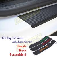 Volkswagen Transporter Karbon Kapı Eşiği Sticker (4 Adet)