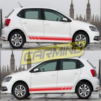 Volkswagen Polo 6R Yan Şerit Sticker 2009-2017