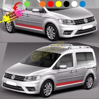 Volkswagen Caddy Yan Şerit Sticker