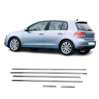 Volkswagen Golf 6 Krom Cam Çıtası 2009-2013 (6 Parça)