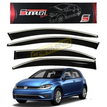 Volkswagen Golf 7 Krom Çıtalı Cam Rüzgarlığı 2013-2019