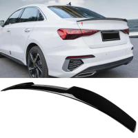 Audi A3 Sedan M4 Bagaj Üstü Piano Black Spoiler 2021-
