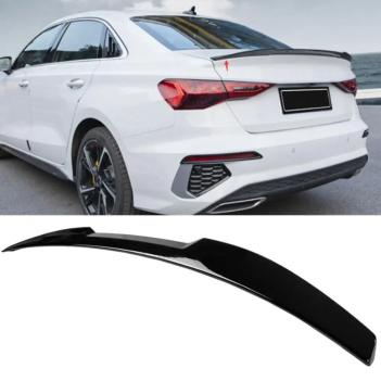 Audi A3 Sedan M4 Bagaj Üstü Piano Black Spoiler 2021-