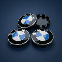 Bmw Çelik Jant Göbek Arması 65-68mm (4 Adet)
