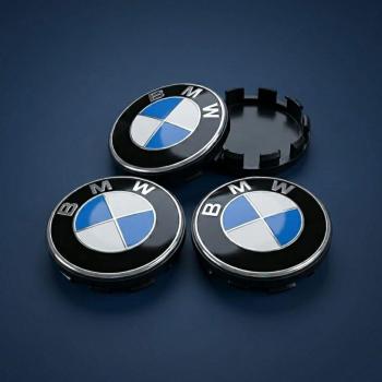 Bmw Çelik Jant Göbek Arması 65-68mm (4 Adet)