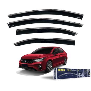 Honda City Uyumlu Krom Çıtalı Cam Rüzgarlığı 2023-