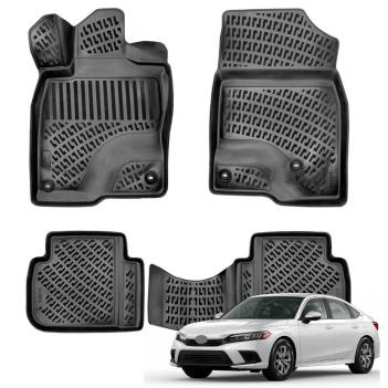 Honda Civic FE1 Uyumlu 3D Havuzlu Paspas 2021 Sonrası