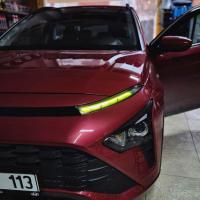 Hyundai Bayon Gündüz Farı Sticker Seti Sarı 2021-2024