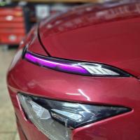 Hyundai Bayon Gündüz Farı Sticker Seti Mor 2021-2024