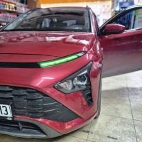 Hyundai Bayon Gündüz Farı Sticker Seti Yeşil 2021-2024