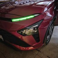 Hyundai Bayon Gündüz Farı Sticker Seti Yeşil 2021-2024