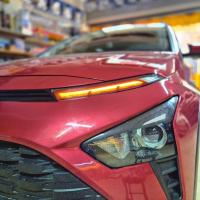 Hyundai Bayon Gündüz Farı Sticker Seti Kırmızı 2021-2024