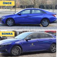 Hyundai Elantra Krom Cam Çerçevesi Set 2020- (12 Parça)