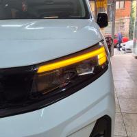 Opel Combo Gündüz Farı Sticker Seti Turuncu