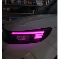 Opel Combo Gündüz Farı Sticker Seti Mor 2024-