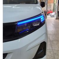 Opel Combo Gündüz Farı Sticker Seti Mavi 2024-