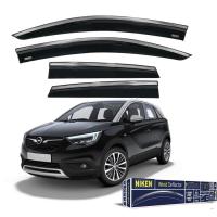 Opel Crossland X Krom Çıtalı Cam Rüzgarlığı 2018-