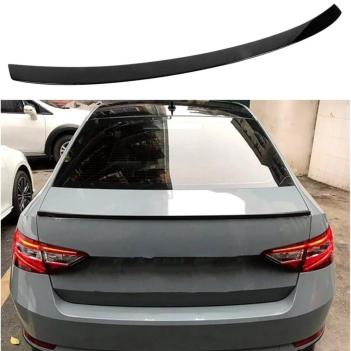 Skoda SuberB Bagaj Üstü Piano Black Spoiler 2015-2019 (İthal)