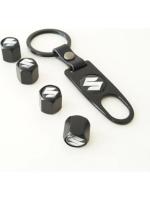 Suzuki Metal Sibop Kapağı Anahtarlık Seti (Siyah)