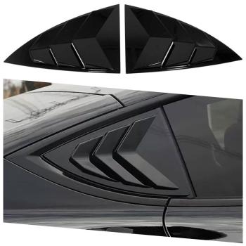 Tesla Model Y Kelebek Cam Vizörü Piano Black