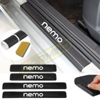 Citroen Nemo Karbon Kapı Eşiği Sticker (4 Adet)