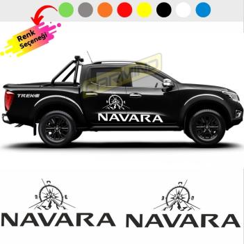 Nissan Navara Pusula Off Road Oto Sticker Set