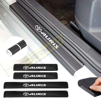 Toyota Auris Karbon Kapı Eşiği Sticker (4 Adet) New