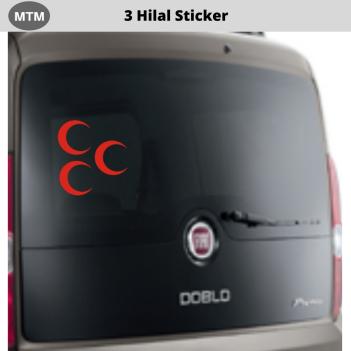 3 Hilal Sticker