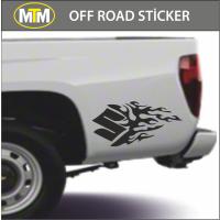 4x4 Off Road Suzuki Alevli Oto Sticker