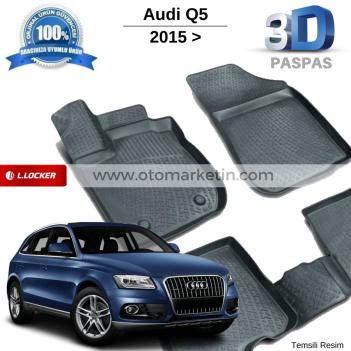 Audi Q5 3D Havuzlu Paspas 2015 Sonrası
