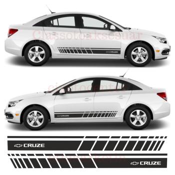 Chevrolet Cruze Yan Şerit Oto Sticker