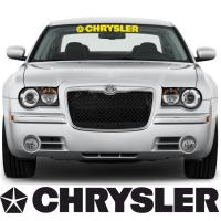 Chrysler Ön Cam Oto Sticker